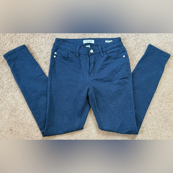 Judy Blue Jeans Women 3/26 Blue Skinny Garment Dyed JB84204 Denim - Picture 1 of 7